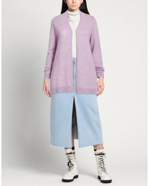 ALESSIA SANTI Purple Cardigans