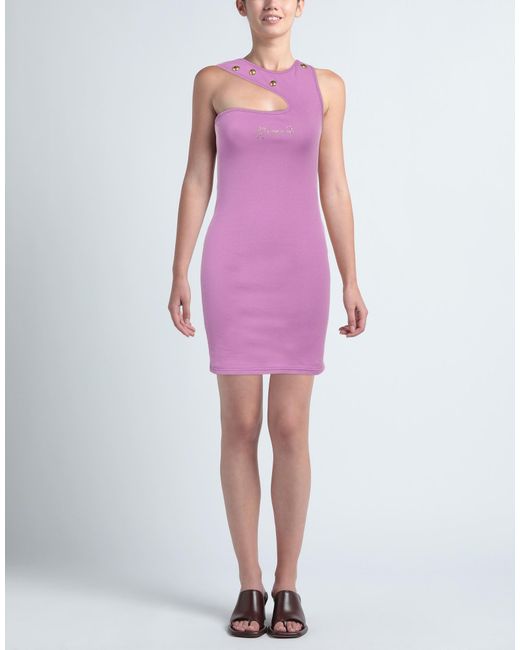 Mangano Purple Mini Dress
