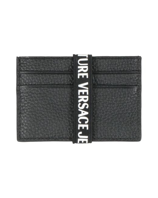 Versace Jeans Couture Black Cardholder for men