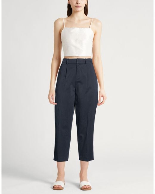 PT Torino Blue Pants Lyocell, Cotton, Modal, Elastane