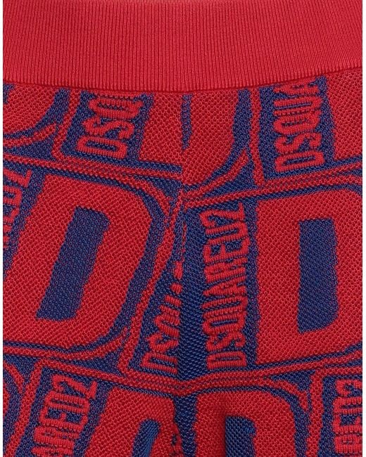 DSquared² Red Shorts & Bermuda Shorts for men