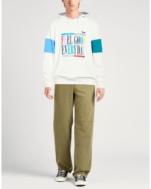 Harmont & Blaine Blue Sweatshirt Cotton for men