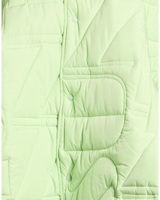 Sunnei Green Lime Cape Polyamide, Polyester