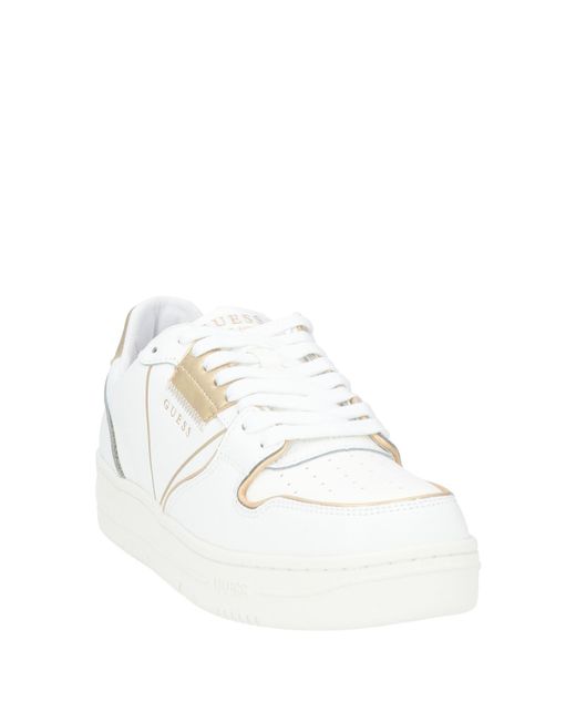 Guess White Trainers for men