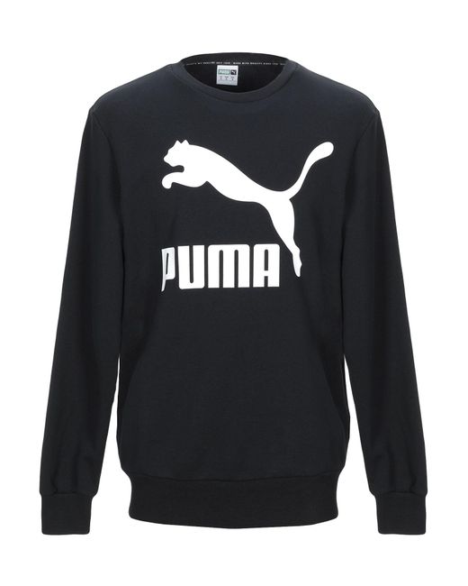 PUMA Black Sweatshirt for men