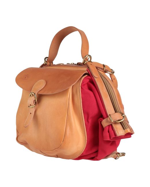 Il Bisonte Orange Backpack