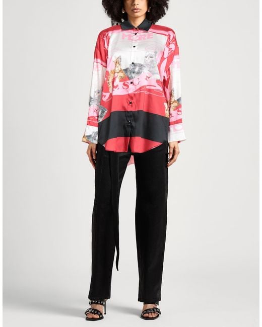 MSGM Pink Hemd