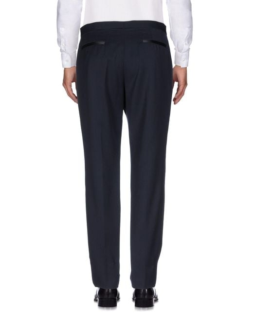 Pantalones Burberry de hombre de color Azul Lyst