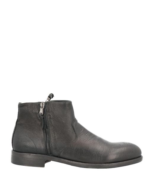 Pawelk's Gray Ankle Boots for men