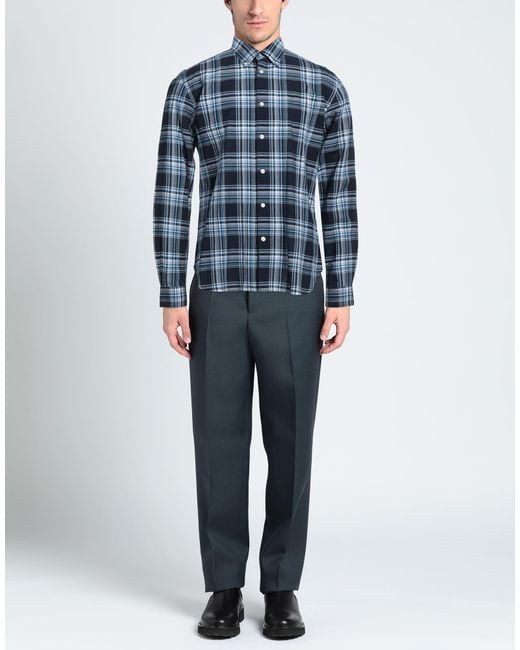 Woolrich Blue Shirt for men