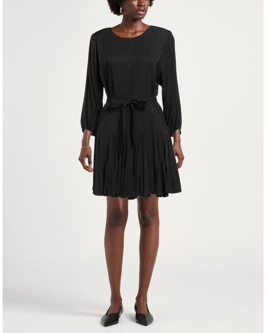 Attic And Barn Black Mini Dress