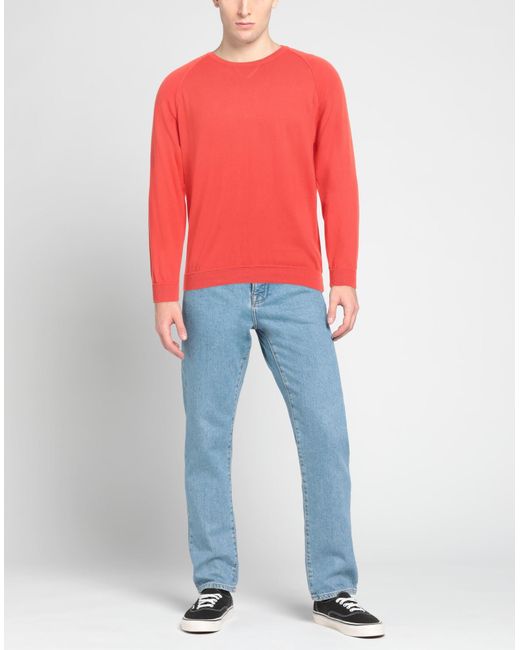 Pullover Heritage de hombre de color Red