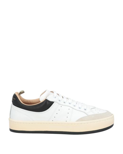 Officine Creative White Trainers