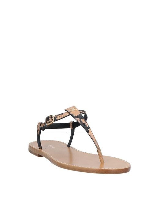Infradito di Céline in Brown