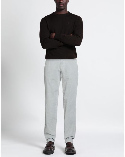 Hiltl Gray Light Pants Cotton, Elastane for men