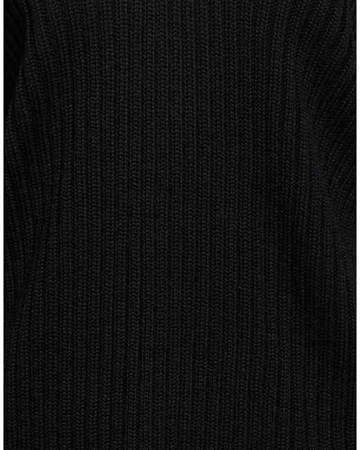 Christopher Kane Black Turtleneck Virgin Wool