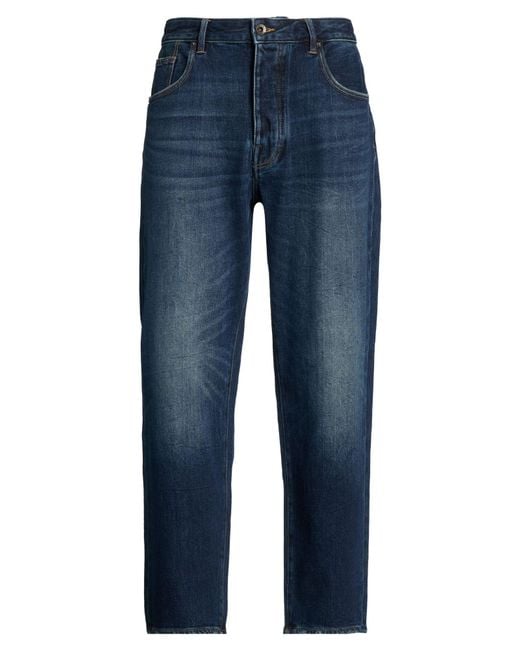 ARMANI EXCHANGE Blue Jeans Cotton, Polyester, Elastane for men