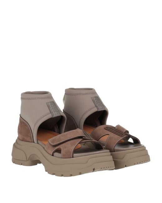 Maison Margiela Brown Sandals
