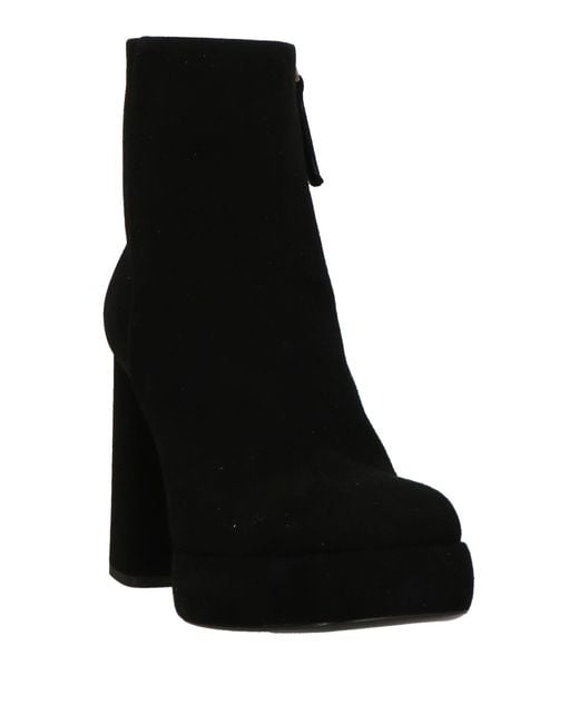 Fabi Black Ankle Boots