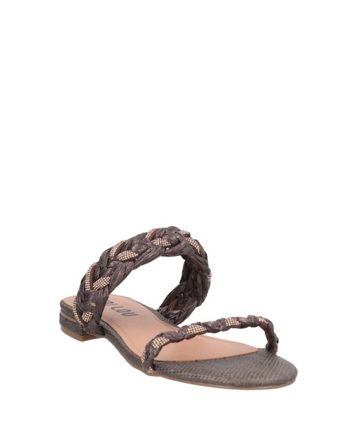 Bibi Lou Brown Sandals