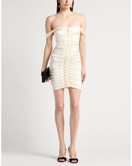 Patrizia Pepe White Mini Dress