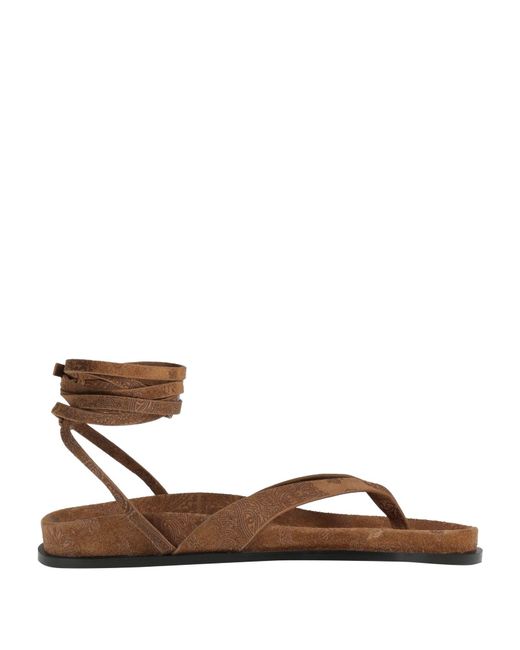 ARIZONA LOVE Brown Thong Sandals