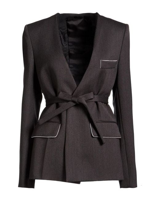 Victoria Beckham Black Blazer Wool
