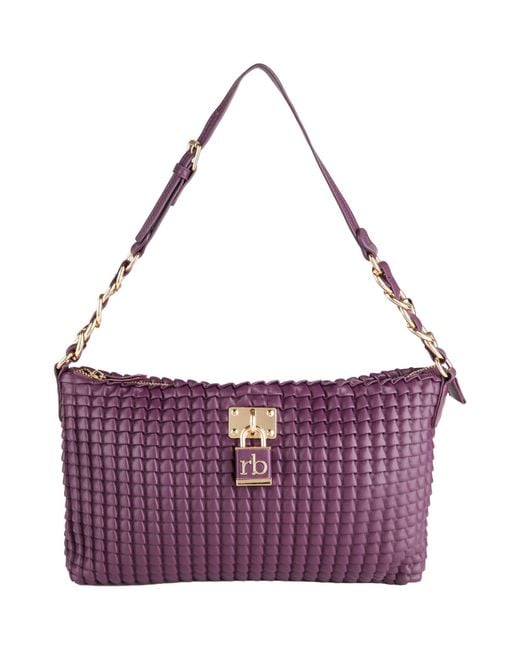 Borsa A Mano di Rocco Barocco in Purple