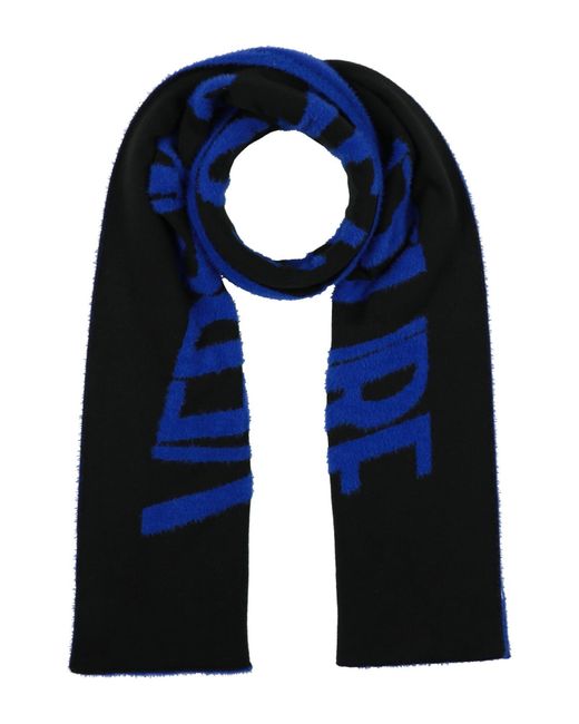 Versace Jeans Couture Blue Scarves