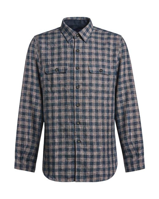 AT.P.CO Blue Shirt Cotton for men