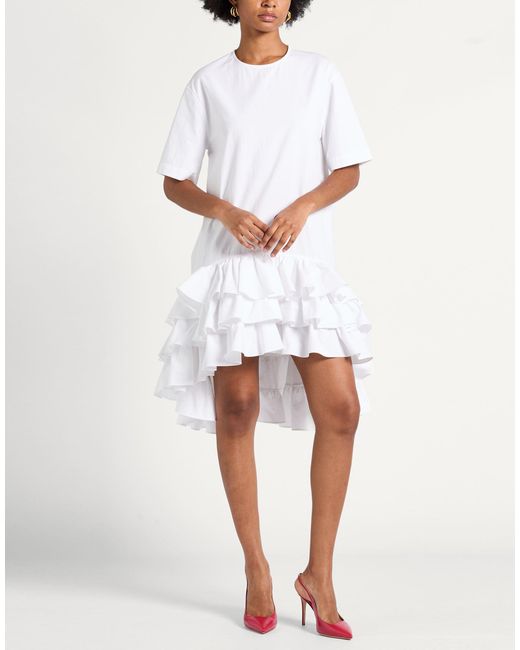 Moschino White Mini Dress