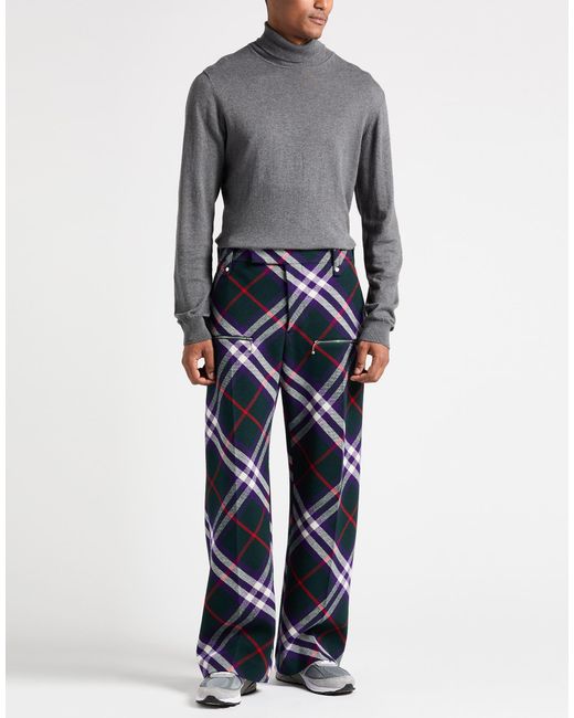 Burberry Blue Trouser for men