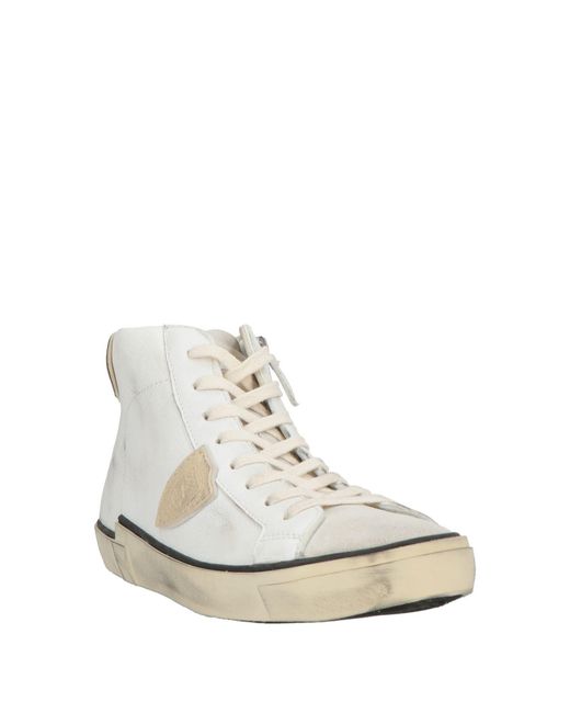 Philippe Model White Trainers for men