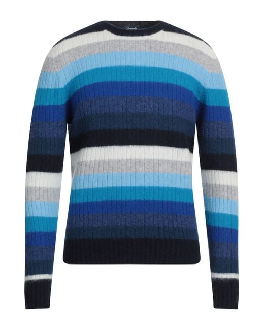 Pullover Drumohr de hombre de color Blue