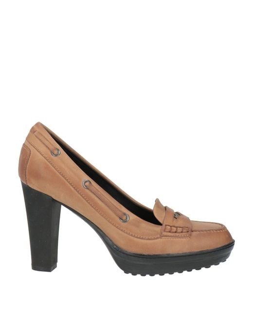 Tod's Brown Pumps Leather