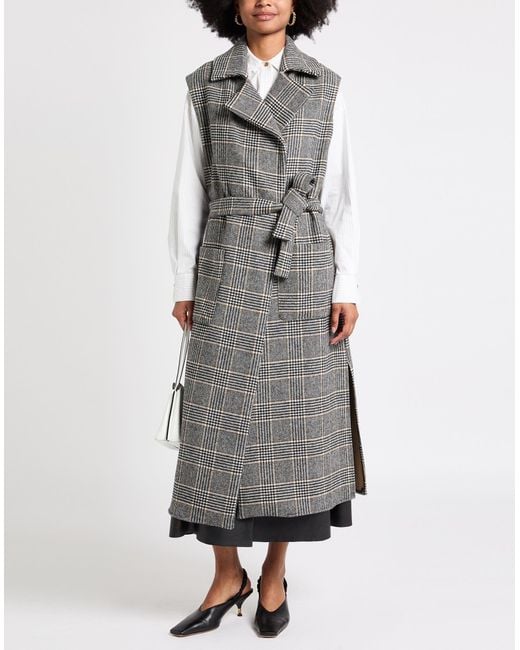 Abrigo Shirtaporter de color Gray