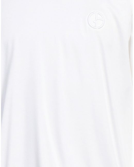 Giorgio Armani White T-shirt for men