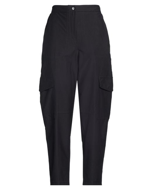 DKNY Blue Pants Elastomultiester, Cotton, Elastane