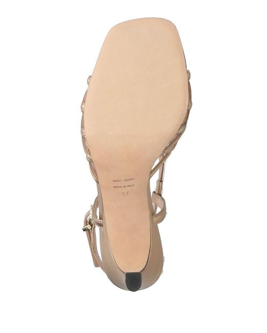 Evaluna Natural Sandals Leather
