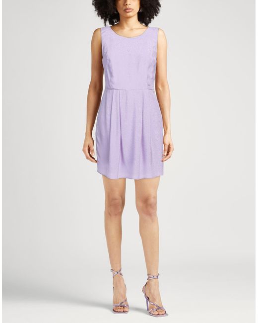 ARMANI EXCHANGE Purple Mini Dress
