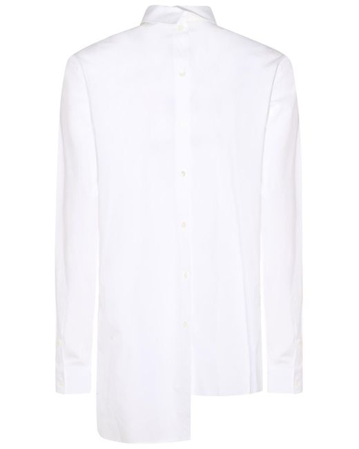 Camicia di Lanvin in White da Uomo