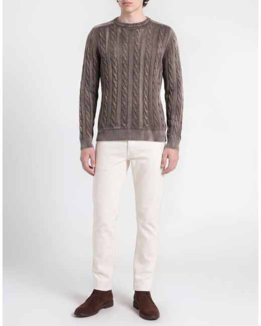 Liu Jo Brown Sweater Cotton for men