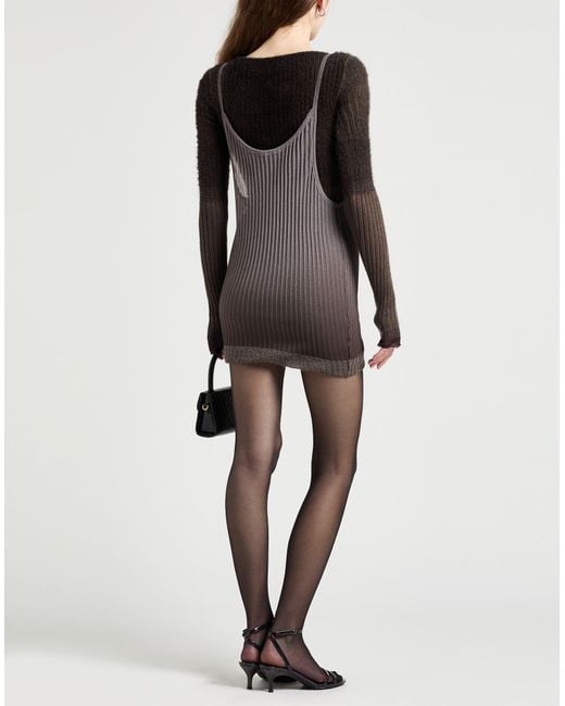 The Attico Black Mini Dress