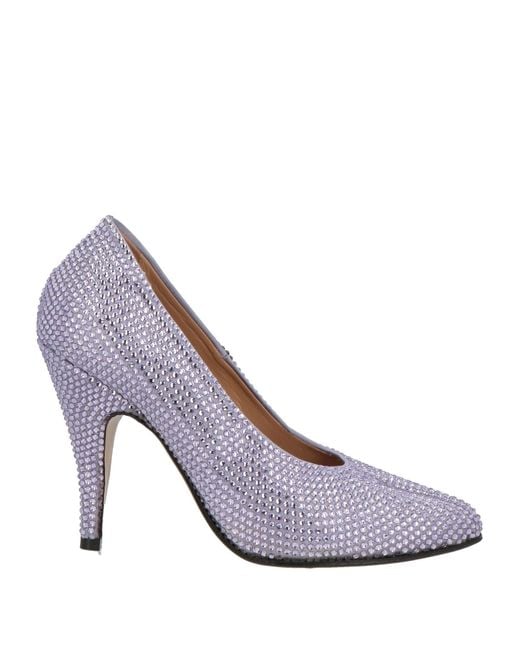 Maison Margiela Purple Pumps