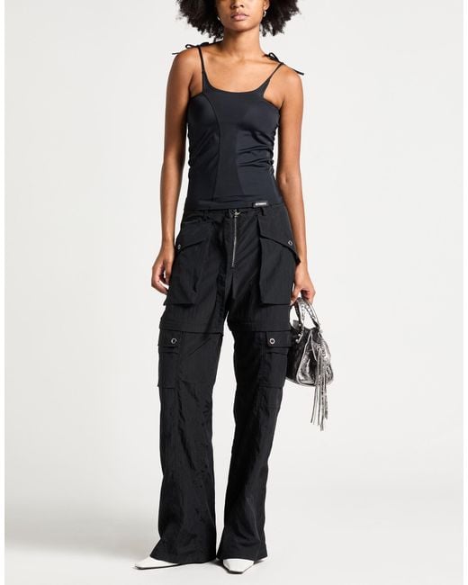 Vetements Blue Top Polyamide, Elastane