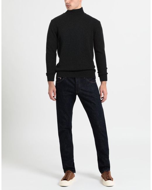 REFABRICS Black Turtlenecks for men