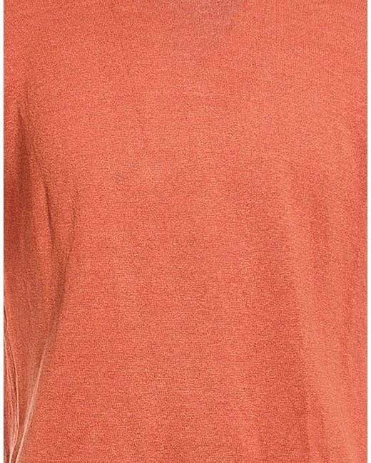 Alpha Studio Orange Sweater Hemp for men