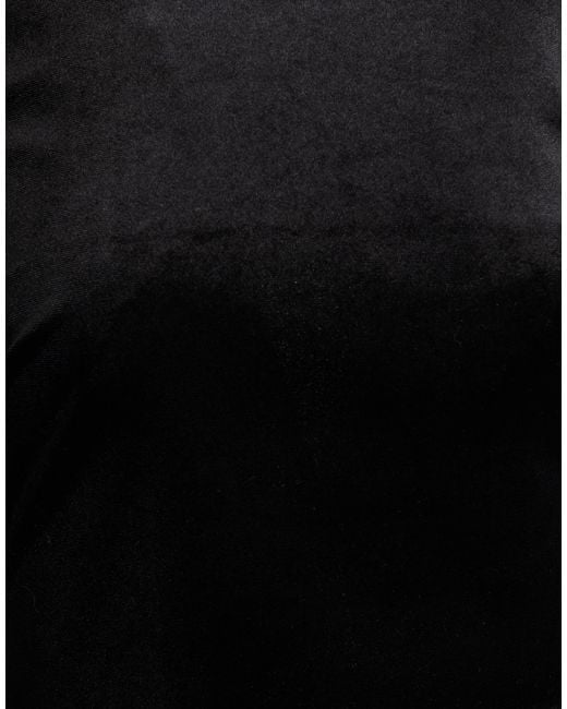 Haveone Black Maxi Dress Polyester, Elastane