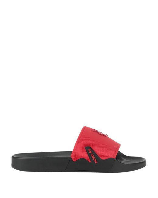 Raf Simons Red Sandals for men