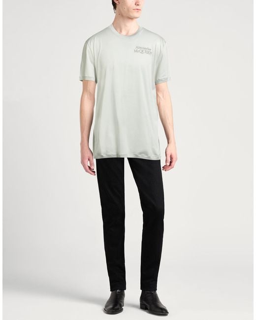 McQueen White T-shirt for men